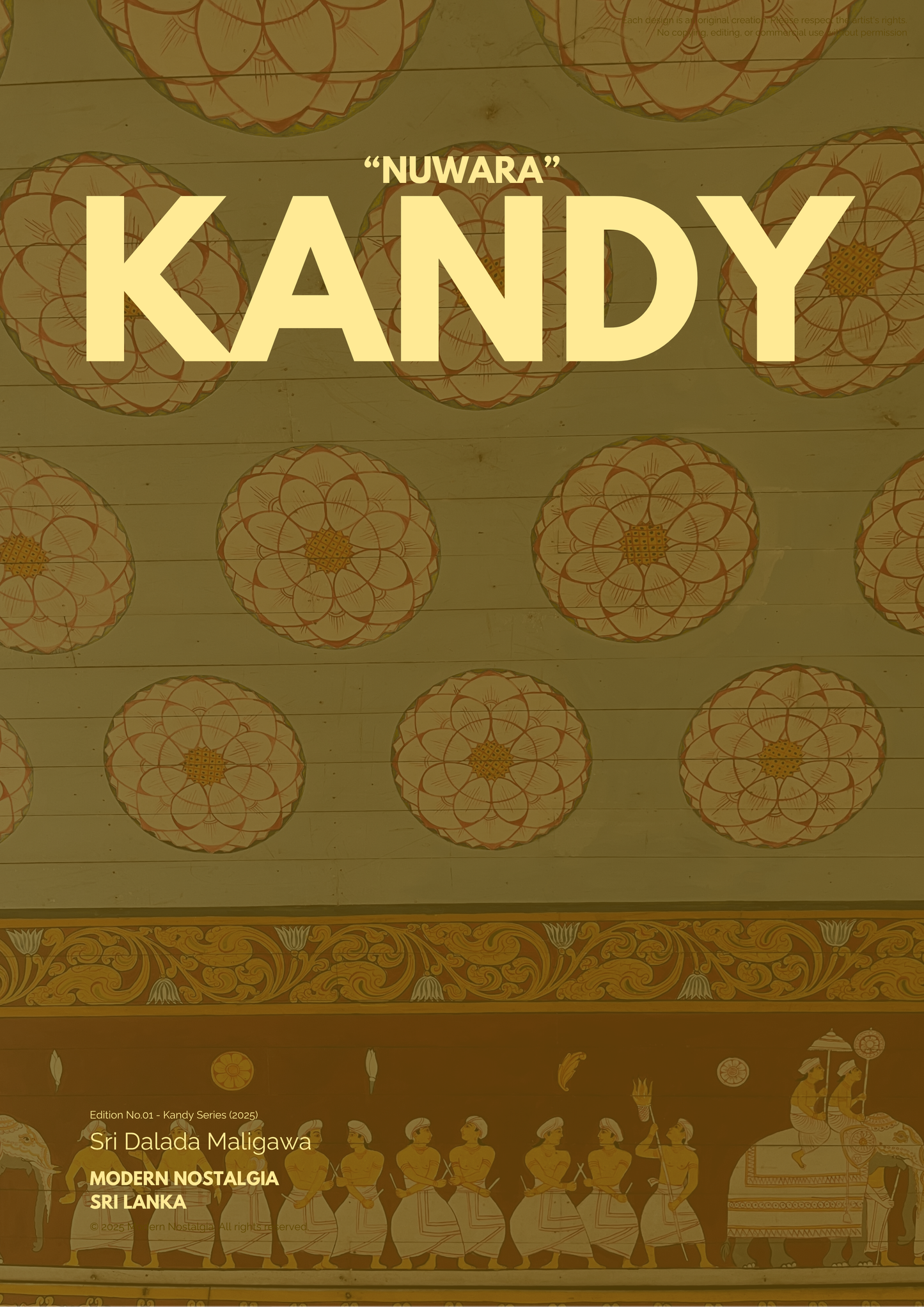 Sri Dalada Maligawa Premium Poster (Kandy Series)