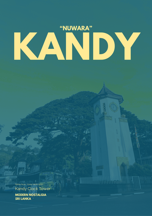 Kandy Clock Tower Premium Poster (Kandy Series)