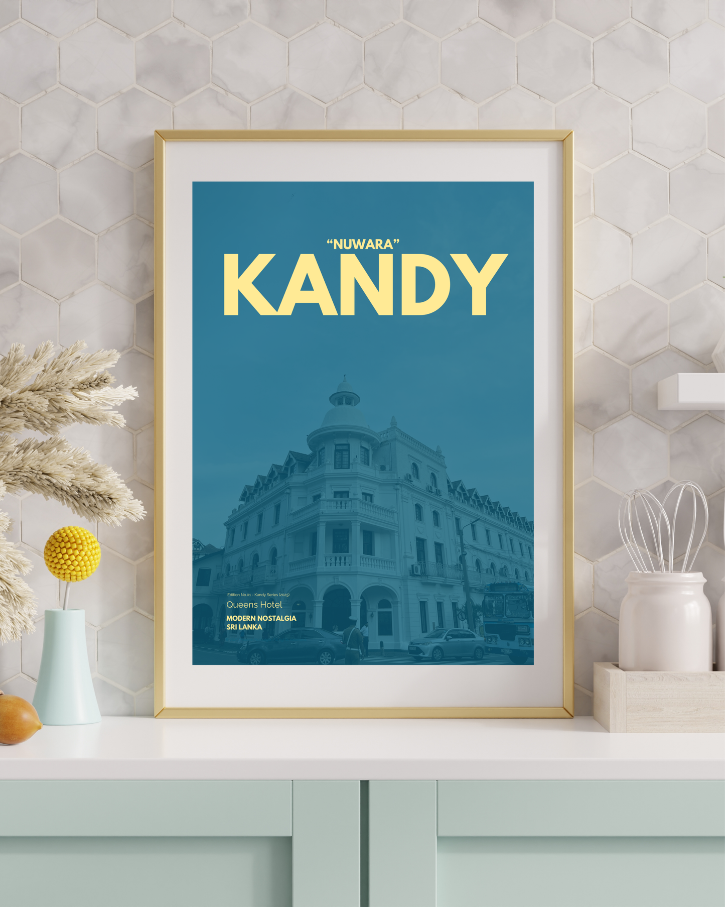 Queens Hotel Premium Poster (Kandy Series)