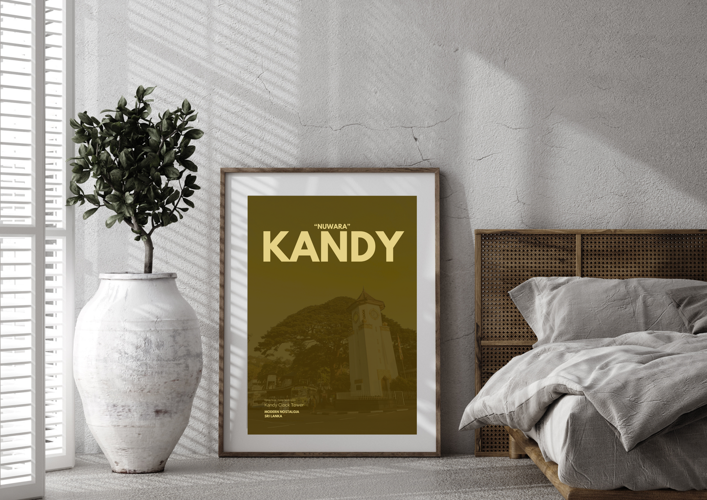 Kandy Clock Tower Premium Poster (Kandy Series)
